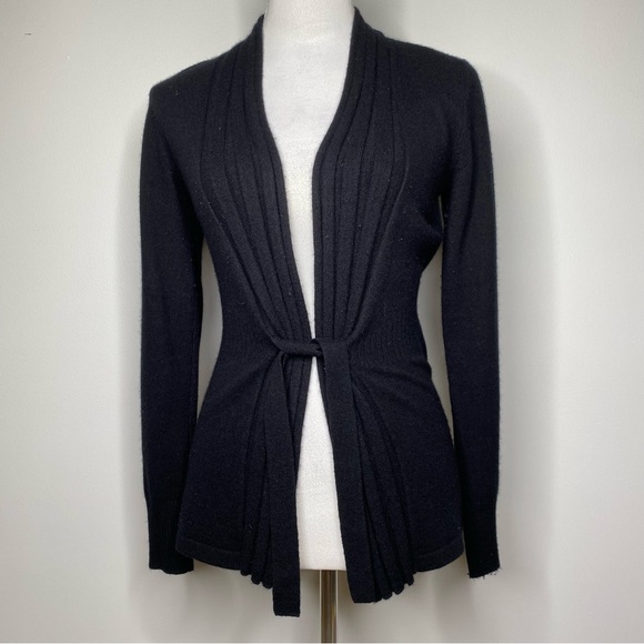 J. McLaughlin Sweaters - J. McLaughlin Black cashmere cardigan sweater size extra small